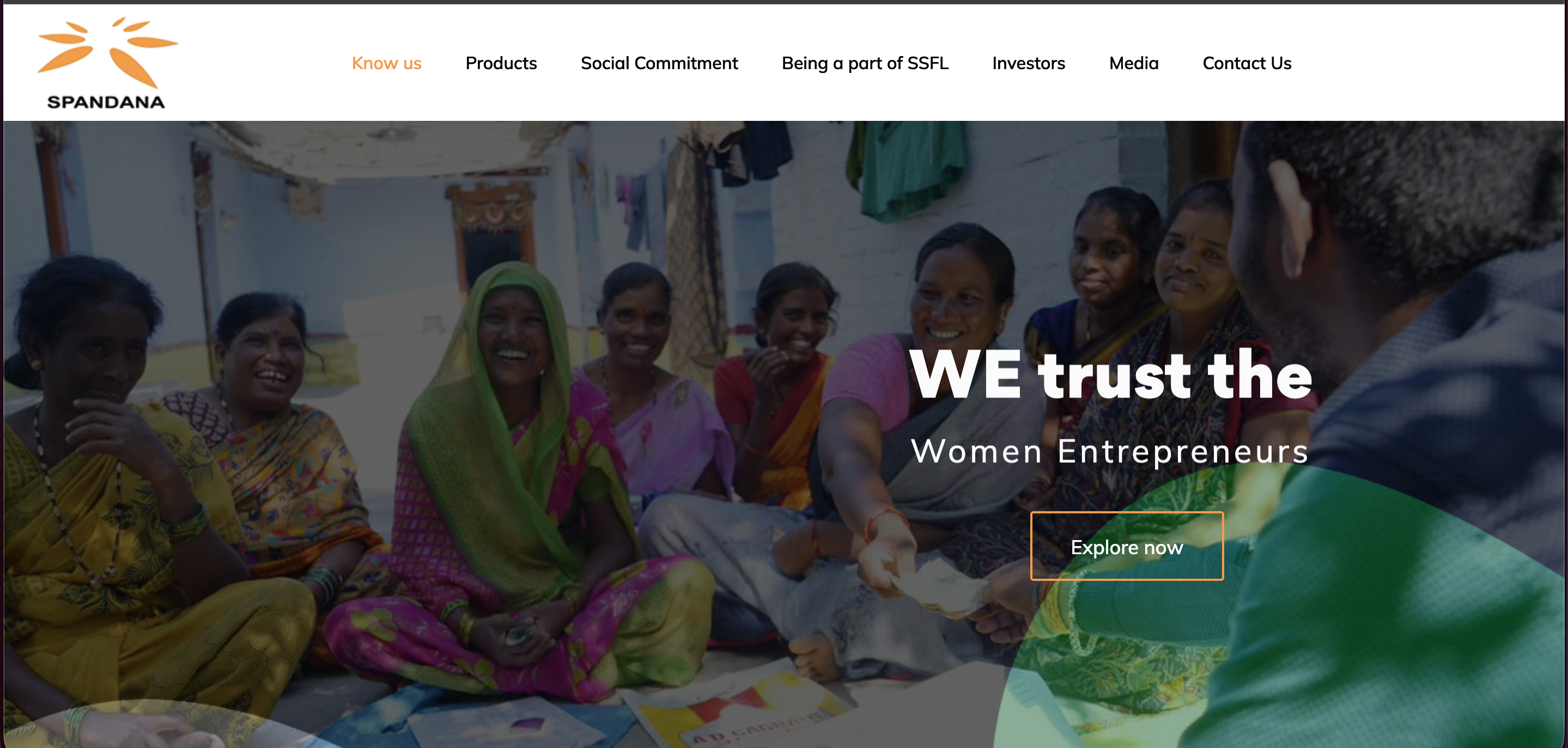 Spandana Sphoorty Financial Limited website